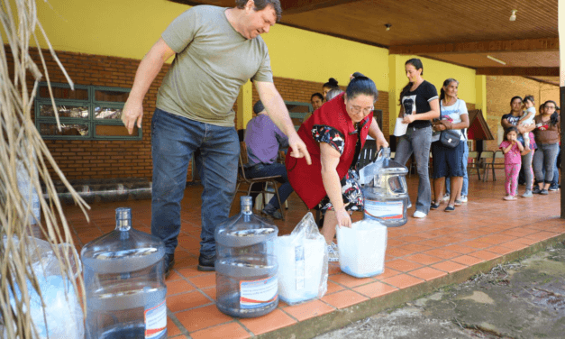 30 FAMILIAS DEL CONSORCIO SARACURA YA CUENTAN CON «AGUA SEGURA»