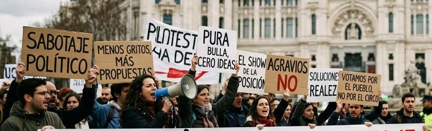 LA POLÍTICA DEL SABOTAJE: CUANDO LA OPOSICIÓN ES UN SHOW DE AGRAVIOS Y NO DE PROPUESTAS