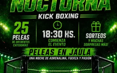 DOS DE MAYO VIVIRÁ SU PRIMERA GRAN NOCHE DE KICK BOXING CON EL EVENTO «FURIA NOCTURNA»