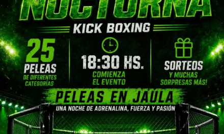 DOS DE MAYO VIVIRÁ SU PRIMERA GRAN NOCHE DE KICK BOXING CON EL EVENTO «FURIA NOCTURNA»