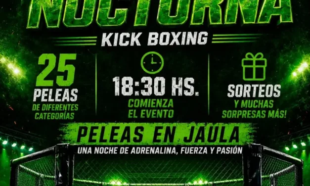 DOS DE MAYO VIVIRÁ SU PRIMERA GRAN NOCHE DE KICK BOXING CON EL EVENTO «FURIA NOCTURNA»