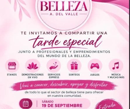 LLEGA LA 1ª EXPO BELLEZA A ARISTÓBULO DEL VALLE: