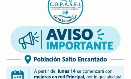 SOBOTKA ANUNCIÓ AMPLIACIÓN DE REDES Y UNA NUEVA PLANTA PARA POTABILIZAR EL 100% DEL SUMINISTRO