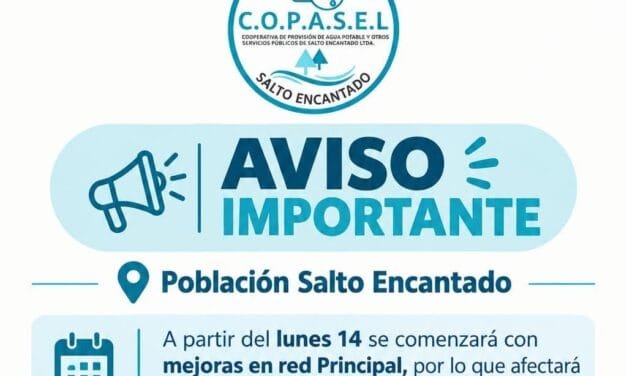 SOBOTKA ANUNCIÓ AMPLIACIÓN DE REDES Y UNA NUEVA PLANTA PARA POTABILIZAR EL 100% DEL SUMINISTRO