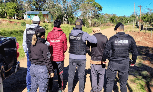 DETIENEN A 2 HOMBRES POR EL REPUDIABLE VANDALISMO EN LA ESTACIÓN DE BOMBEO DE LA COOPERATIVA CAINGUÁS