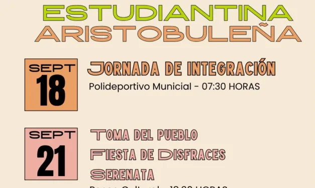 ARISTÓBULO DEL VALLE SE PREPARA A PURO COLOR Y ALEGRÍA PARA RECIBIR LA SEMANA DEL ESTUDIANTE